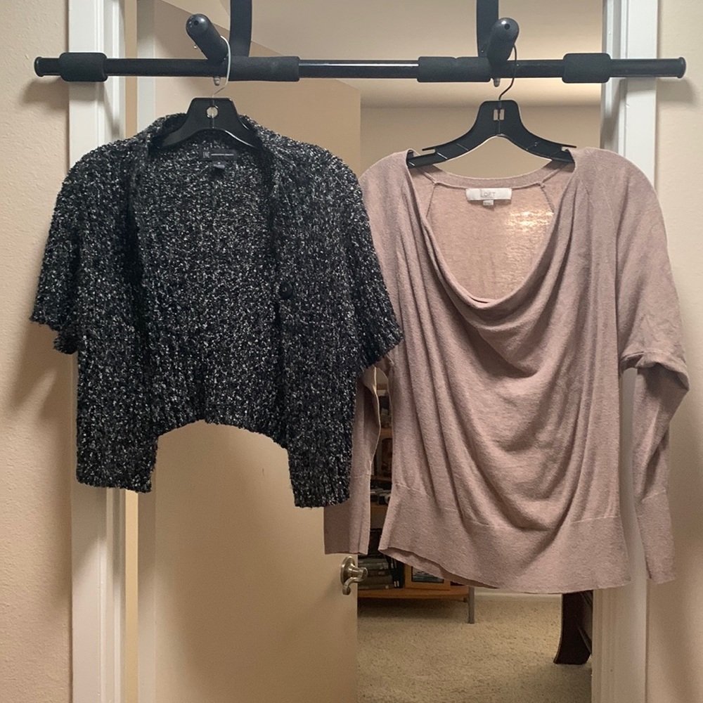 INC & Ann Taylor Loft sweater set